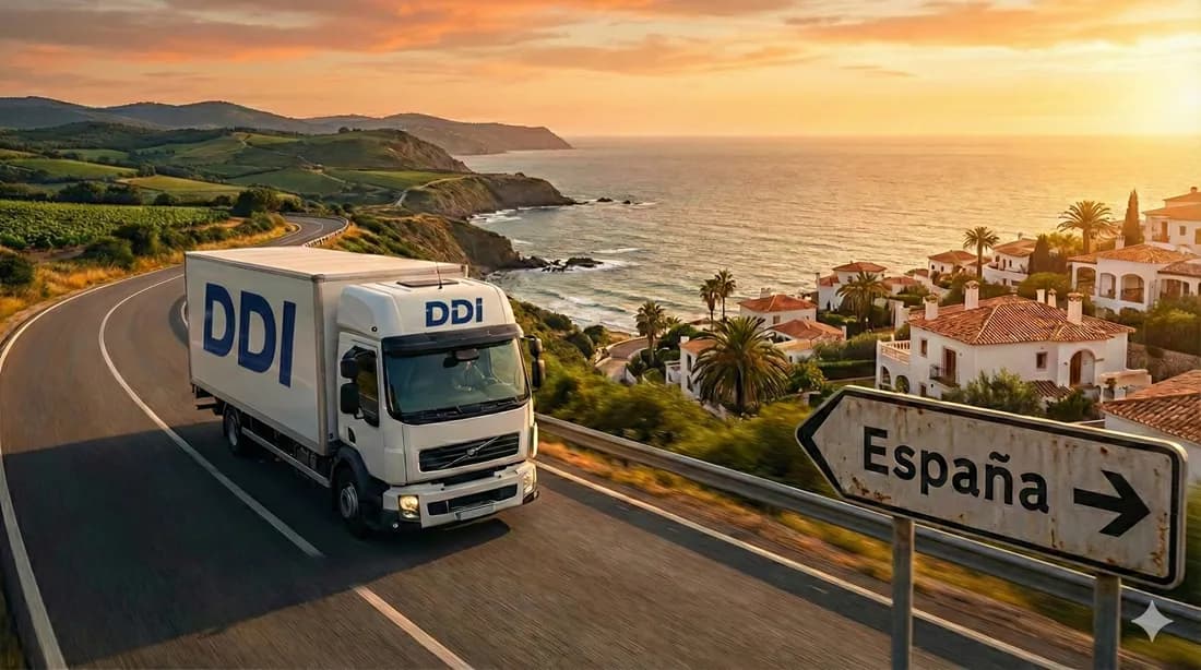 Déménagement France Espagne